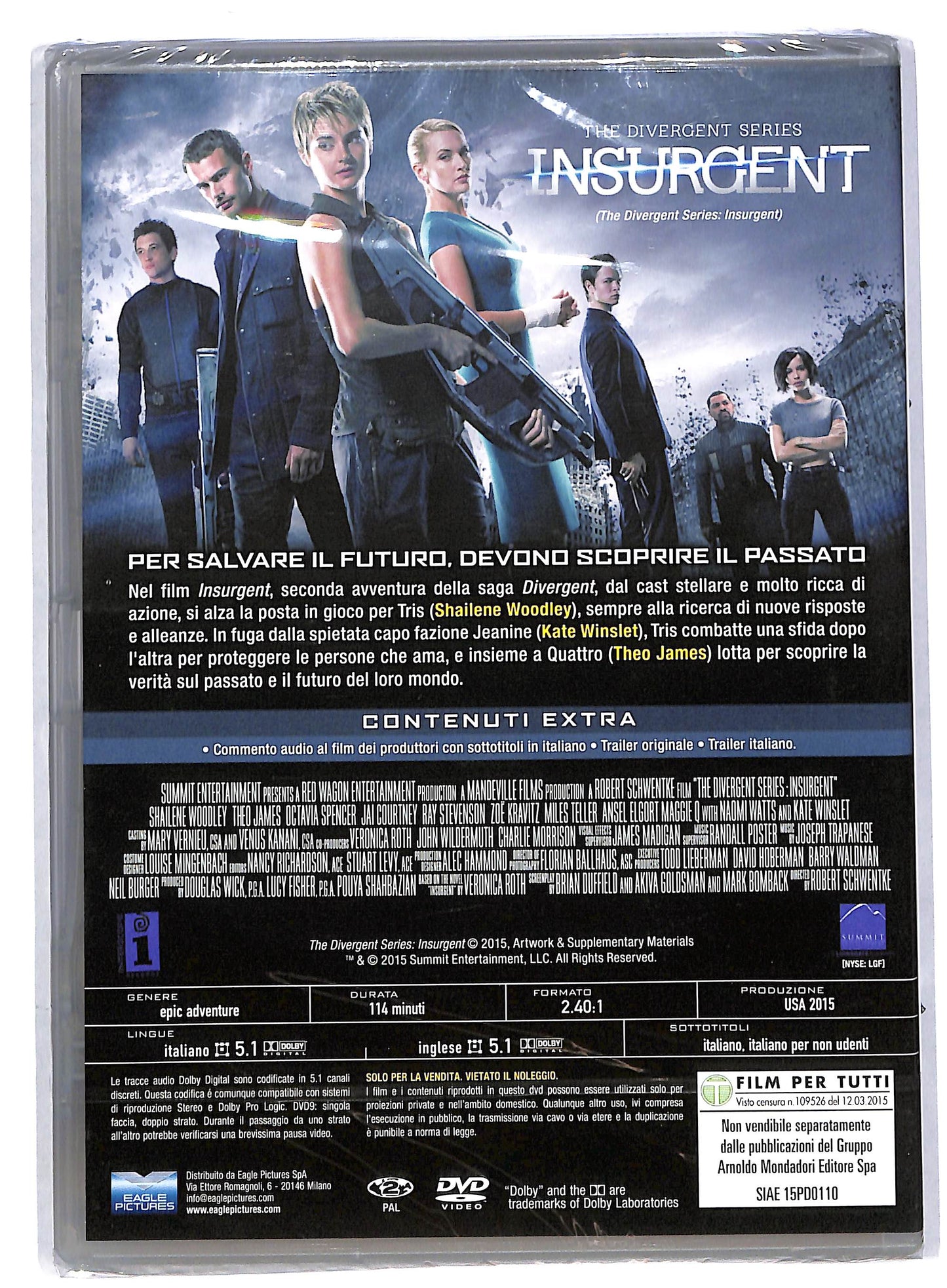 EBOND Insurgent EDITORIALE DVD DB580109