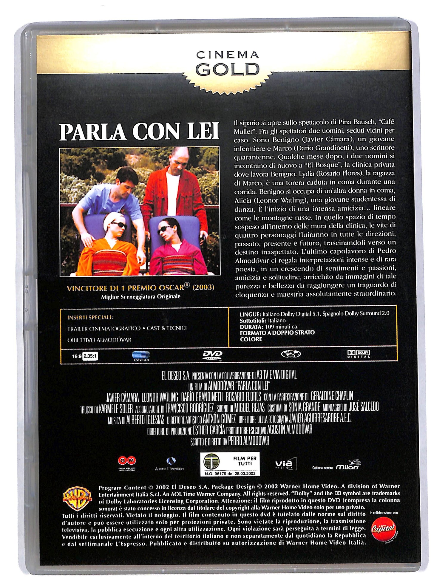 EBOND Parla con lei EDITORIALE DVD DB580113