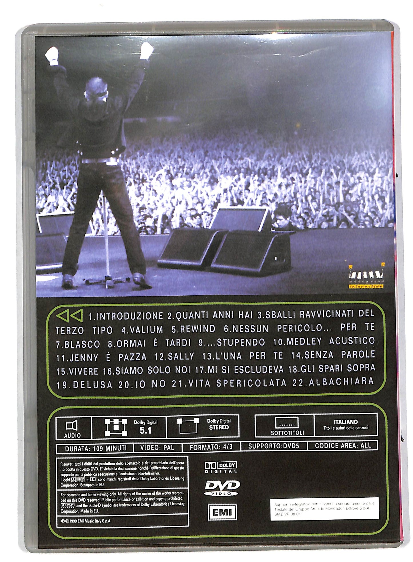EBOND Rewind Vasco EDITORIALE DVD DB580140