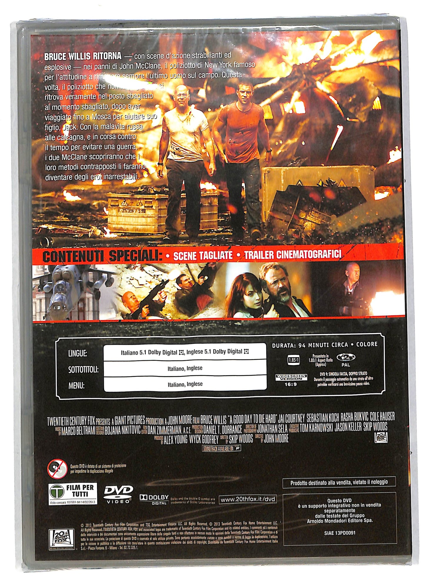 EBOND Die hard un buongiorno per morire EDITORIALE DVD DB580146