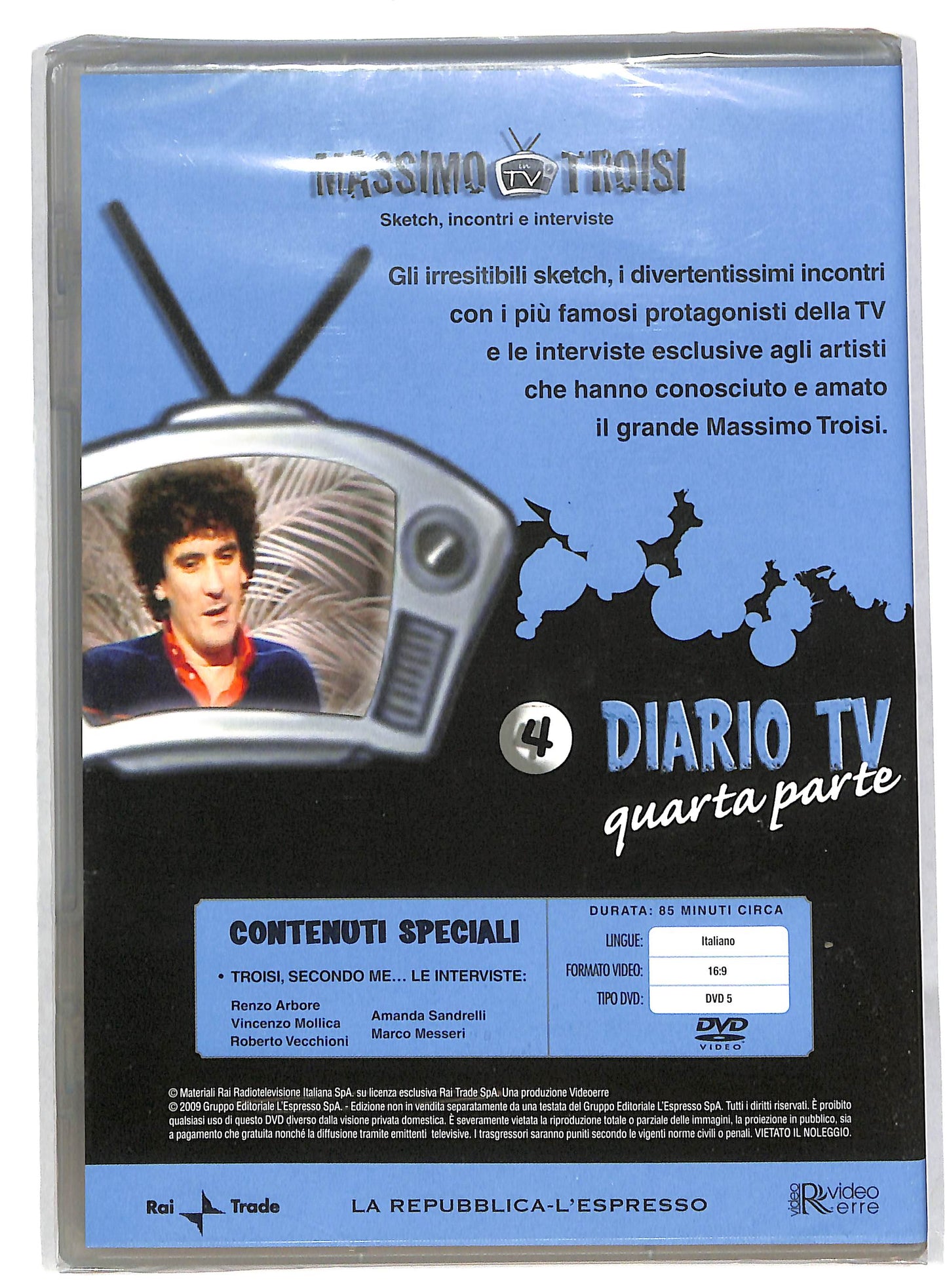 EBOND Massimo troisi vol 4 - sketch incontri e int EDITORIALE DVD DB580149