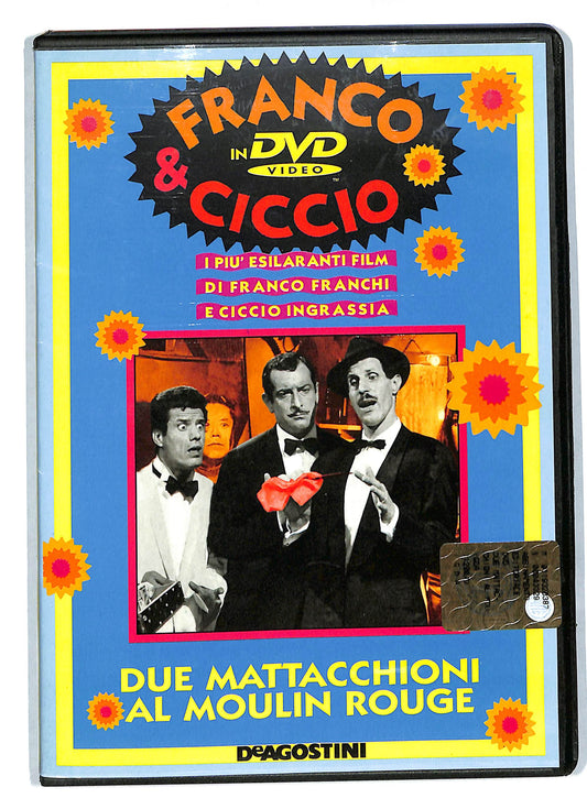 EBOND Franco e Ciccio - 2 mattacchioni al Moulin Rouge EDITORIALE  DVD DB580915