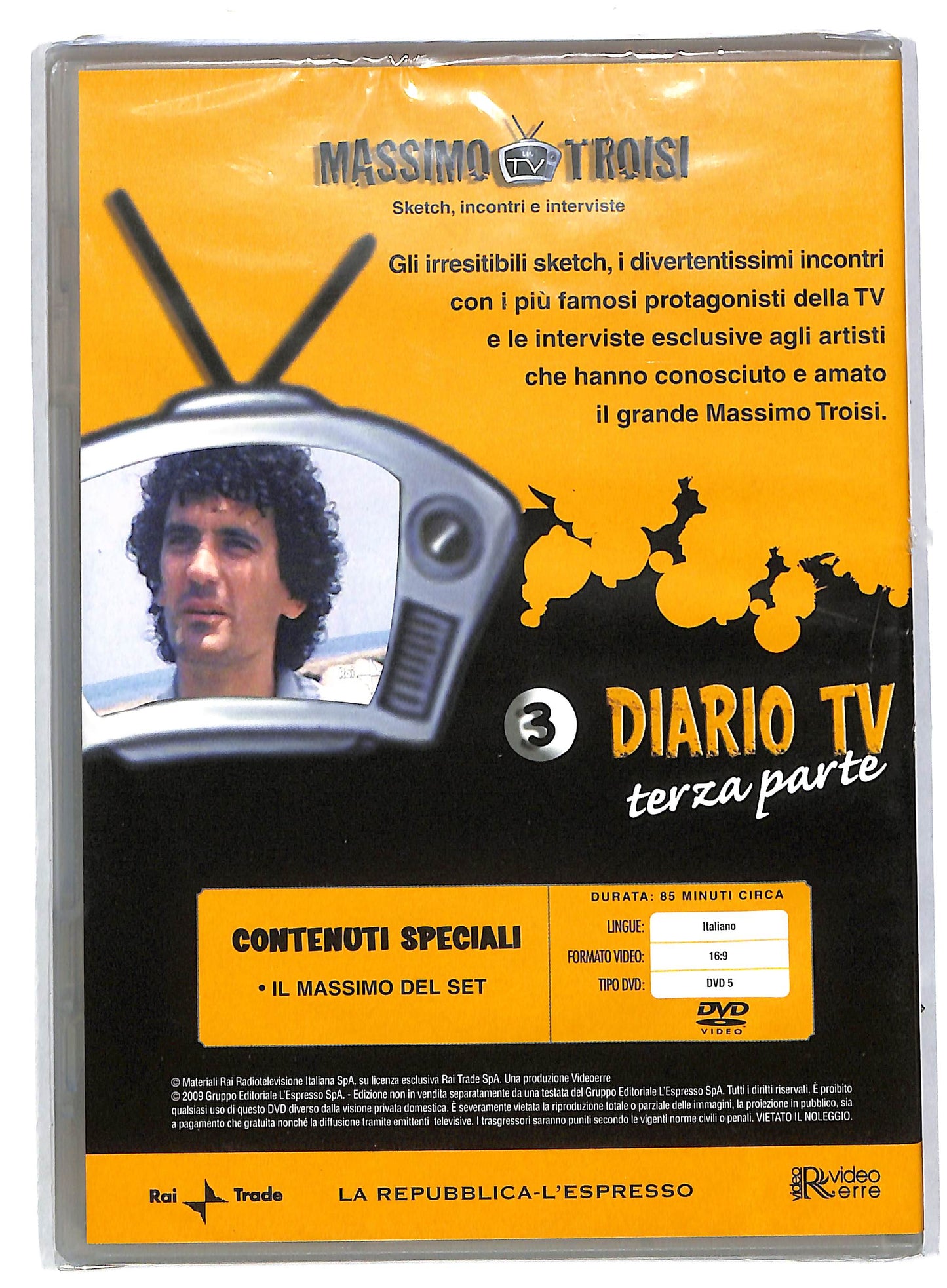 EBOND Massimo troisi sketch incontri e interviste vol 3 EDITORIALE DVD DB580952