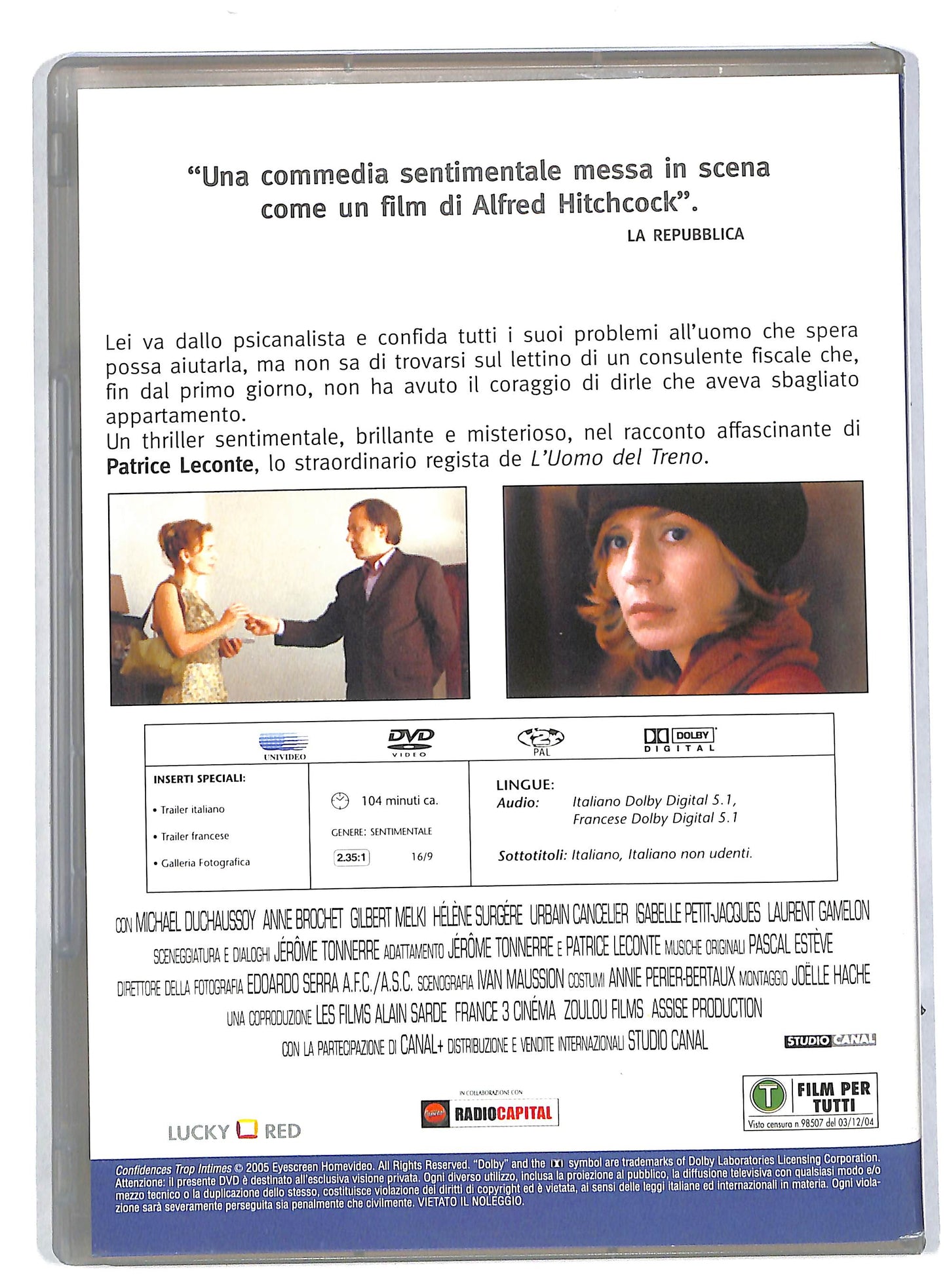 EBOND Confidenze troppo intime EDITORIALE DVD DB580954