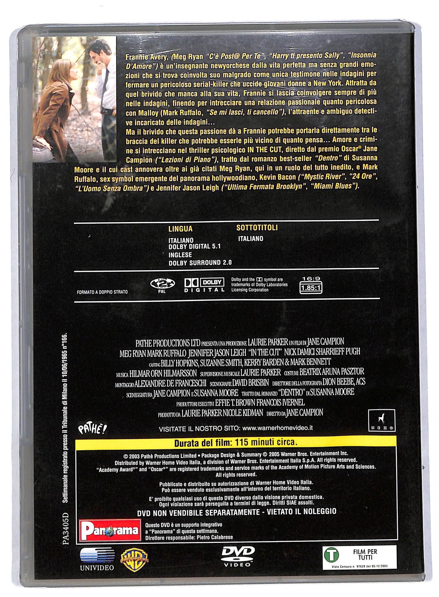 EBOND In the cut EDITORIALE DVD DB580967