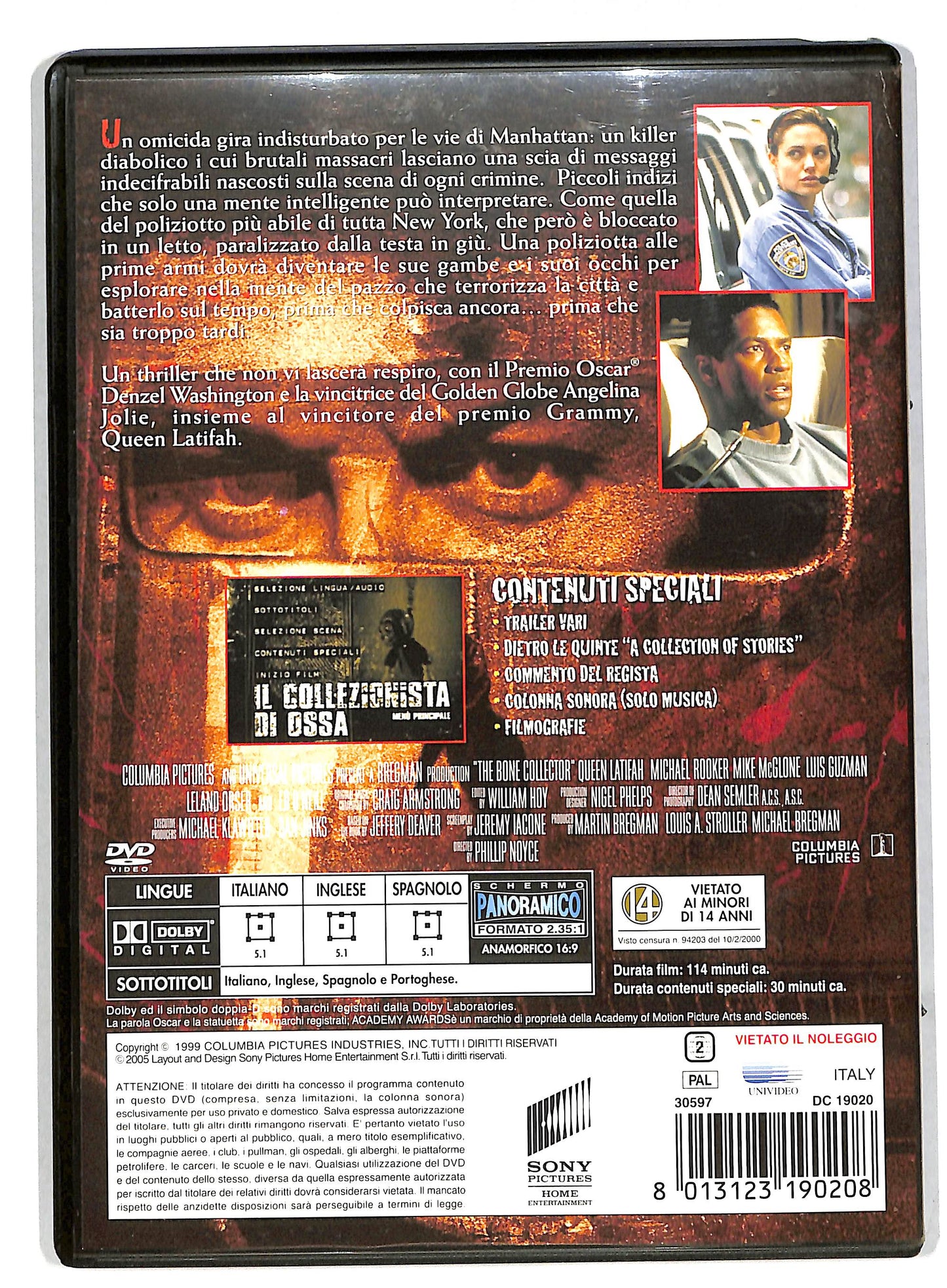 EBOND Il collezionista di ossa DVD DB581147