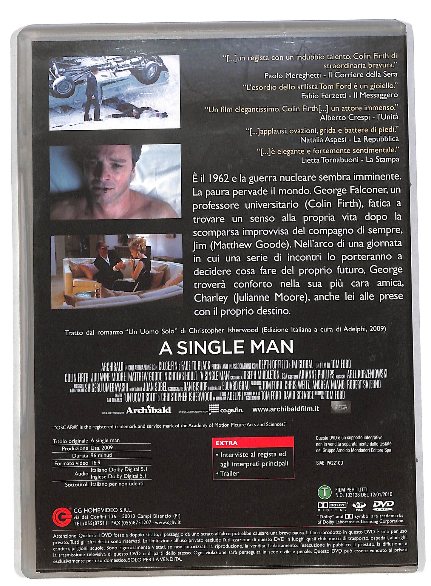 EBOND A single man EDITORIALE DVD DB581601