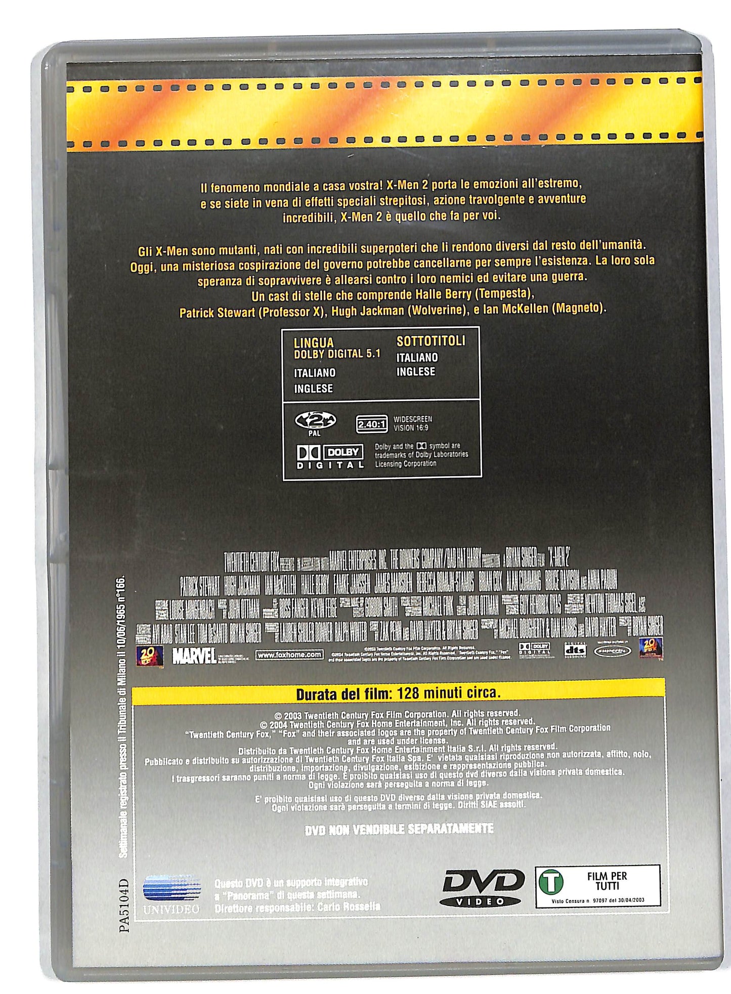 EBOND X-Men 2 EDITORIALE DVD DB581623