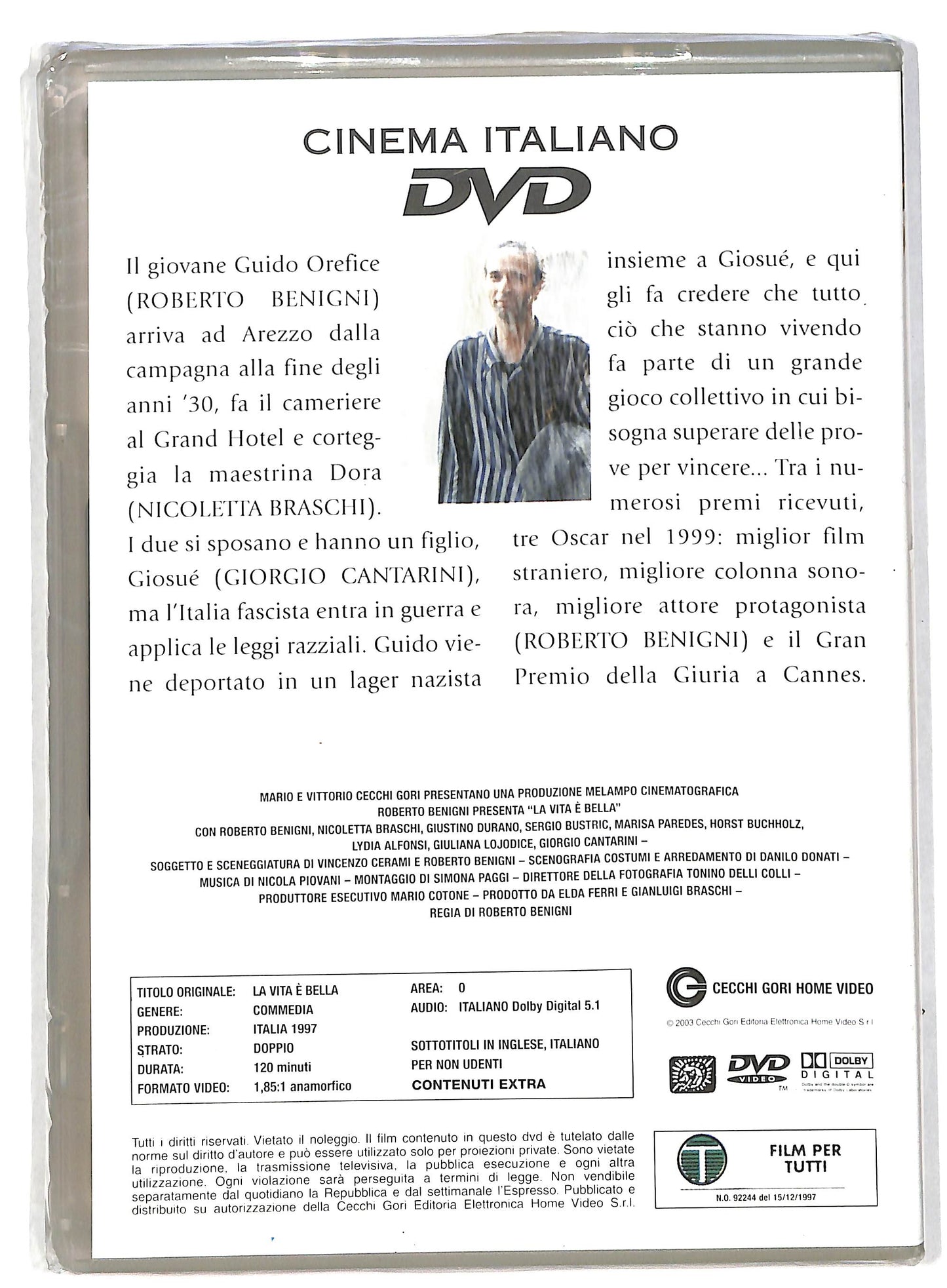 EBOND La vita e bella EDITORIALE DVD DB581930