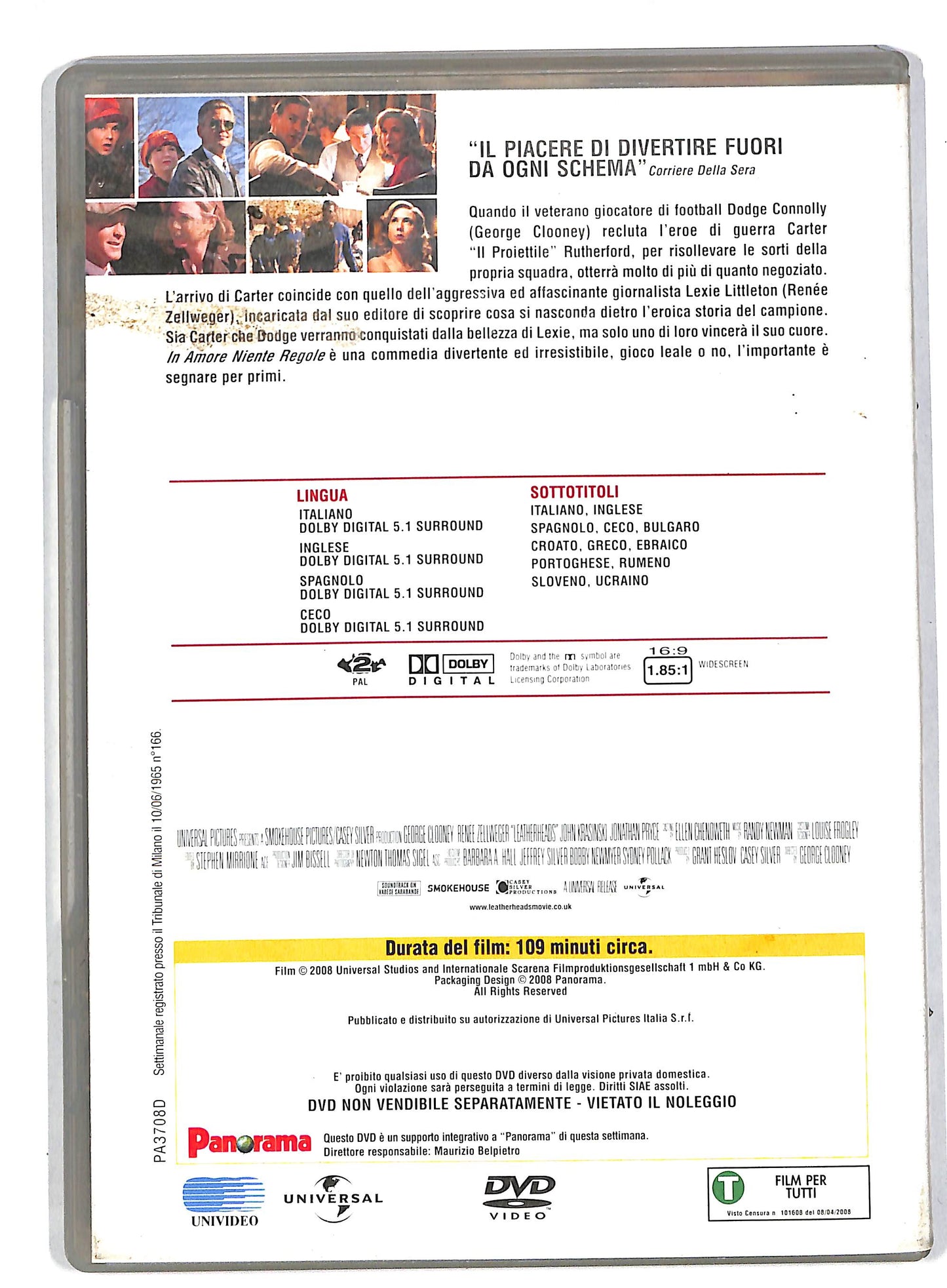 EBOND In amore niente regole EDITORIALE  DVD DB581937