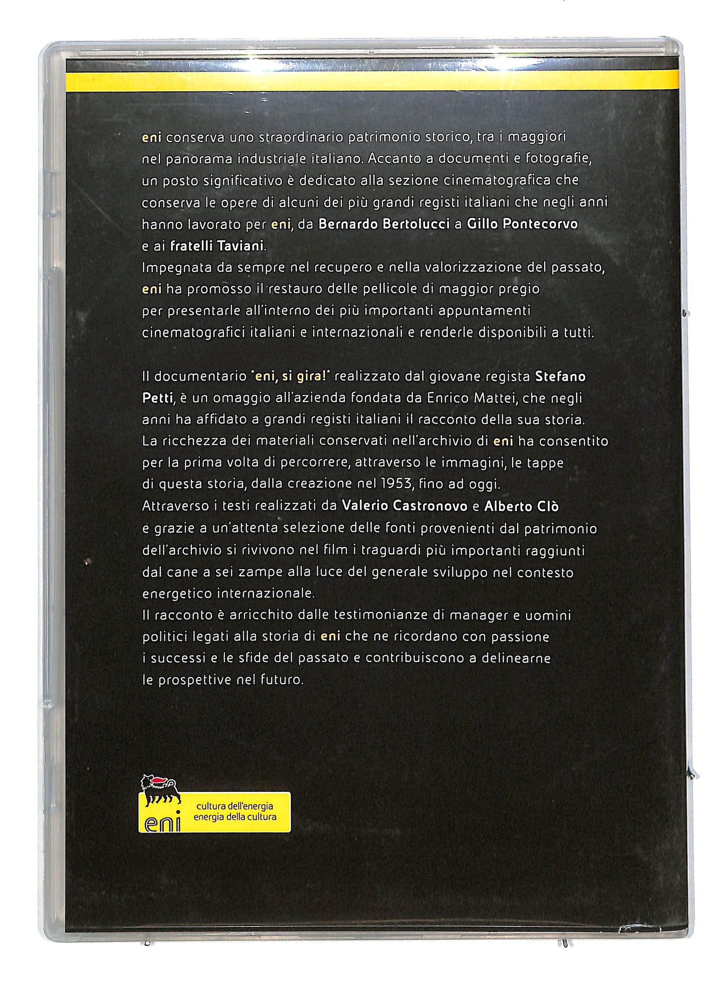 EBOND Eni si gira! Slimcase EDITORIALE DVD DB582409