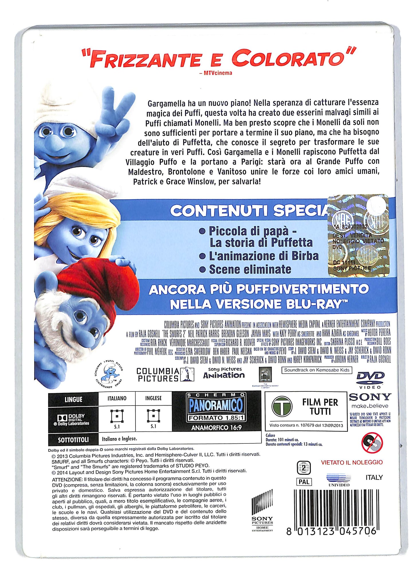 EBOND I Puffi 2  DVD DB582447