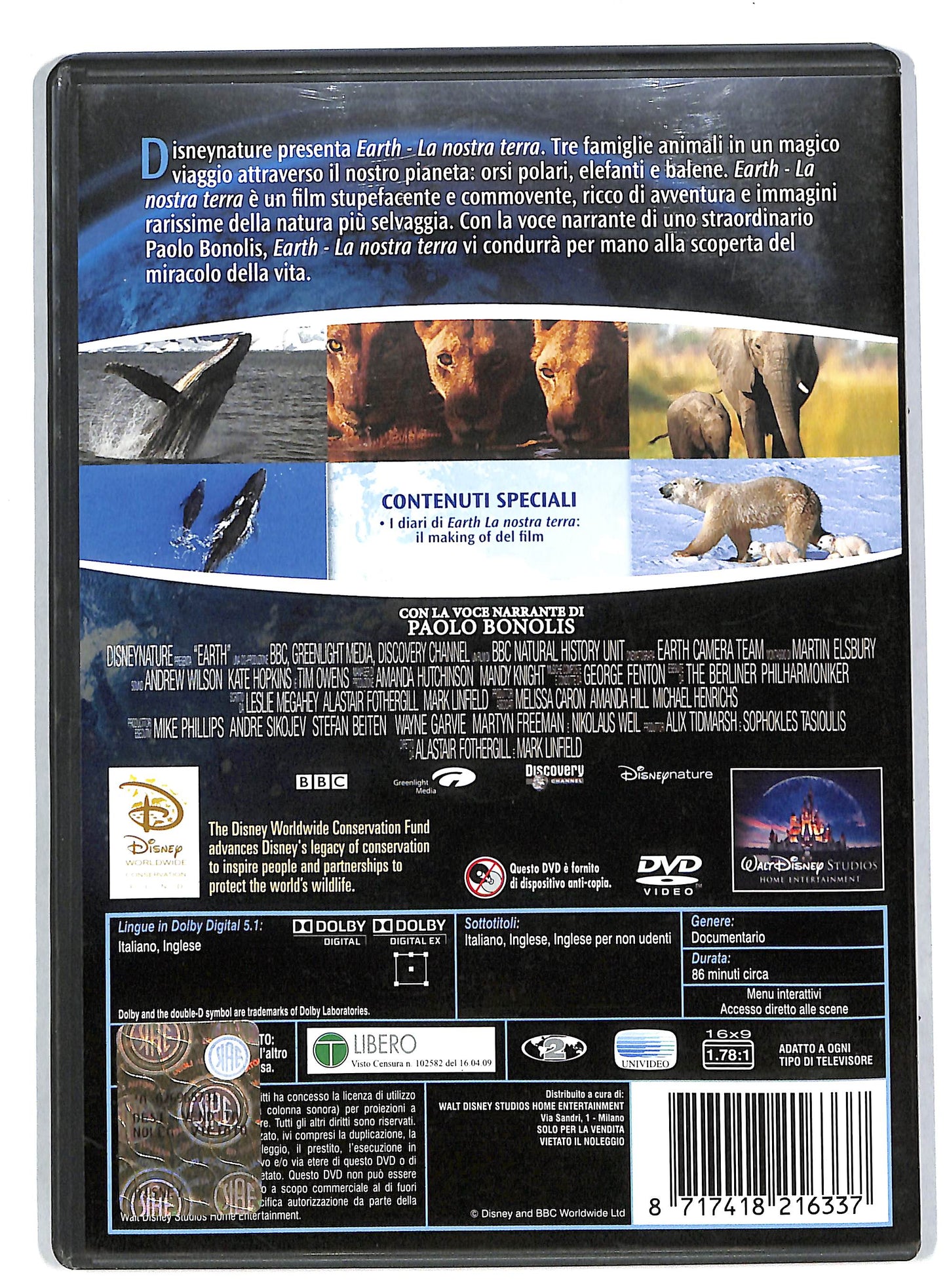 EBOND Earth - la nostra terra DVD DB582458