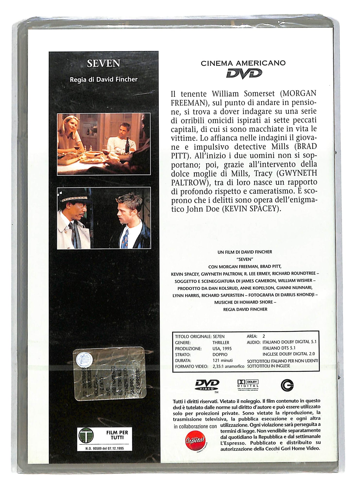 EBOND Seven EDITORIALE DVD DB582625