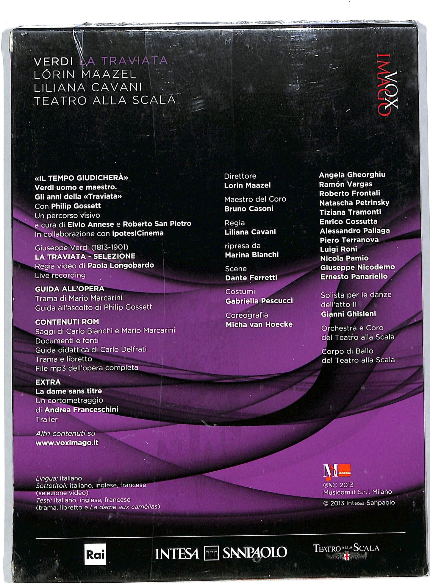 EBOND Verdi la traviata DIGIPACK EDITORIALE DVD DB583603