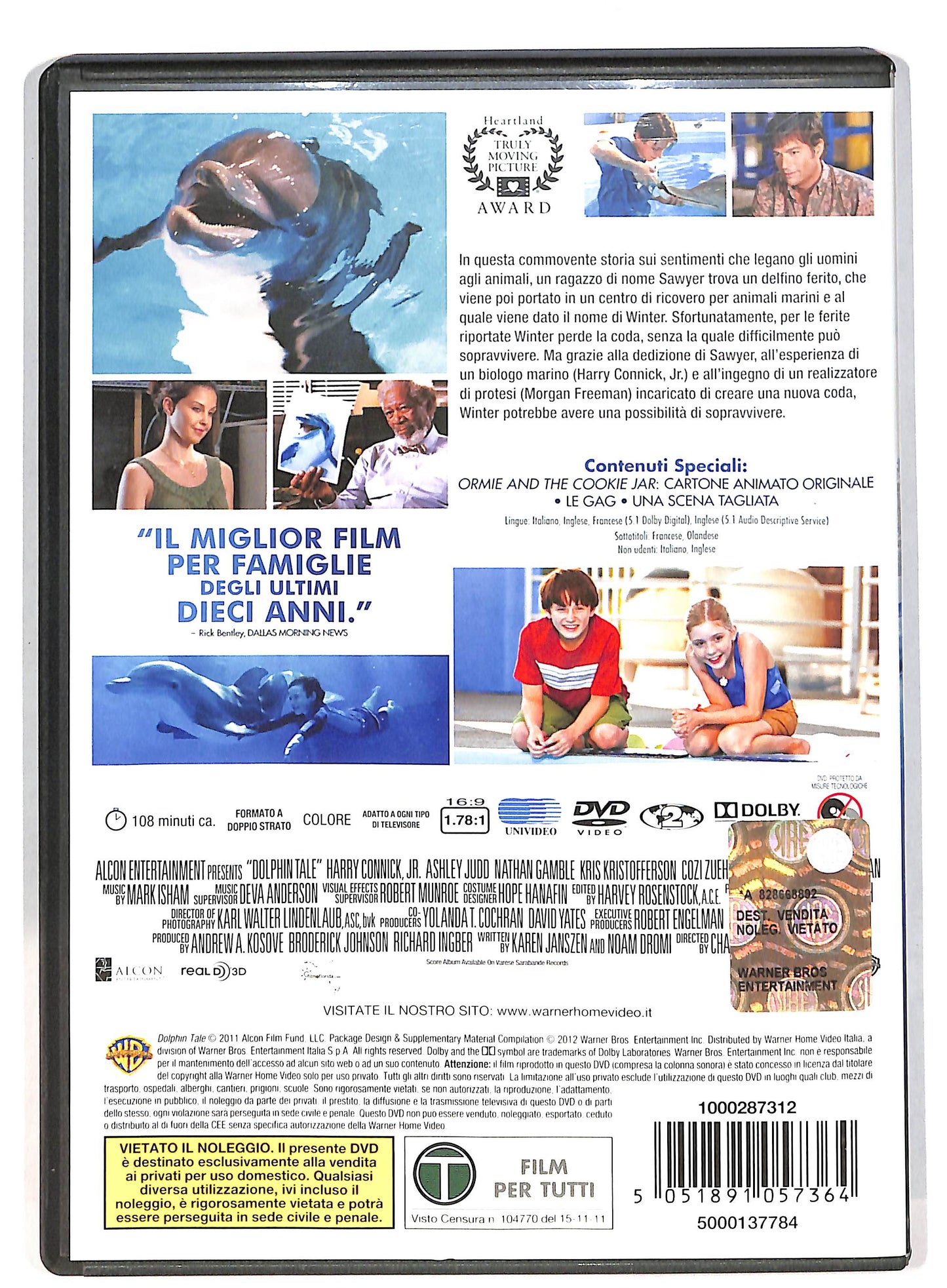 EBOND L'incredibile Storia Di Winter Il Delfino DVD DB583618