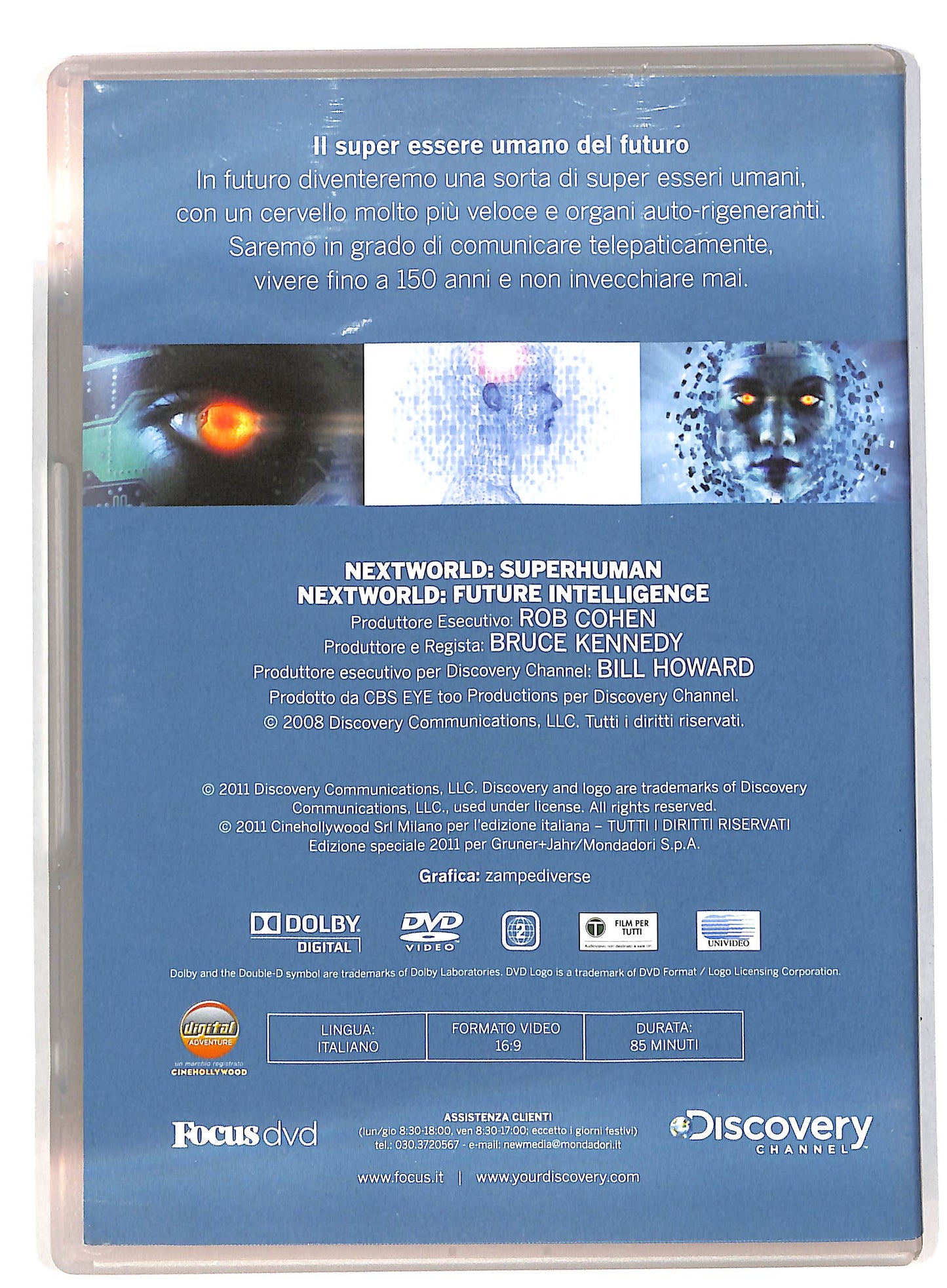 EBOND Future human - il super essere umano del futuro EDITORIALE DVD DB583627