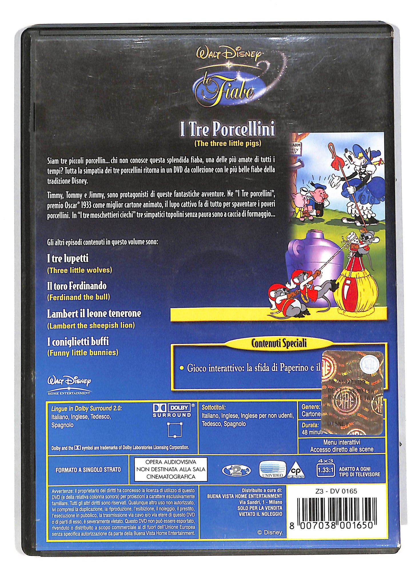 EBOND I tre porcellini e altre storie DVD DB583628