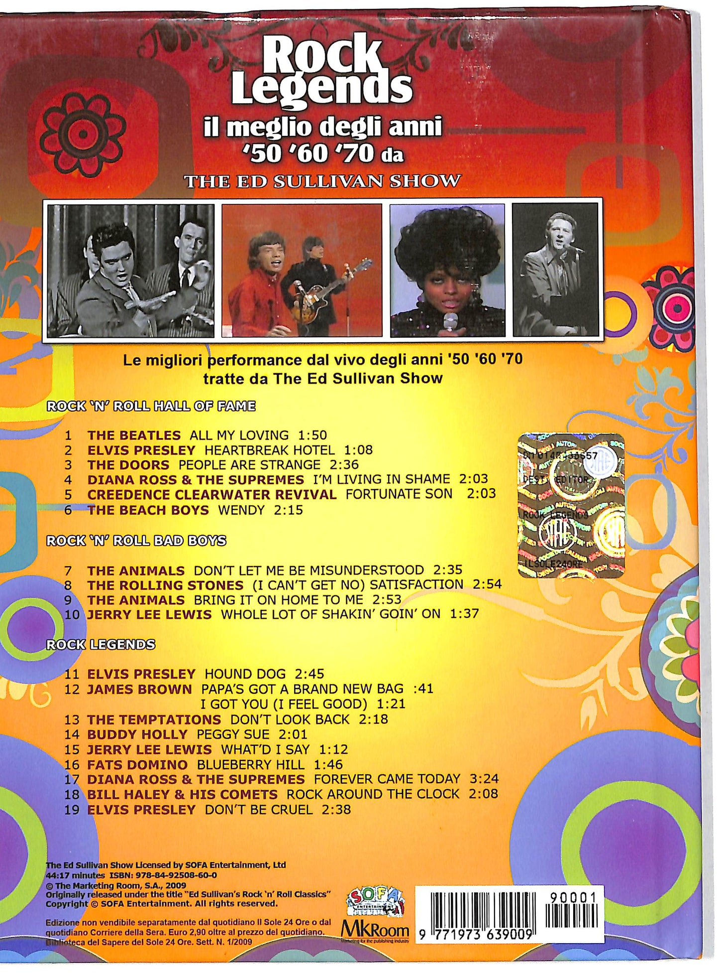 EBOND Rock Legends 1 - Il meglio degli anni 50 60 70 EDITORIALE DVD DB583904