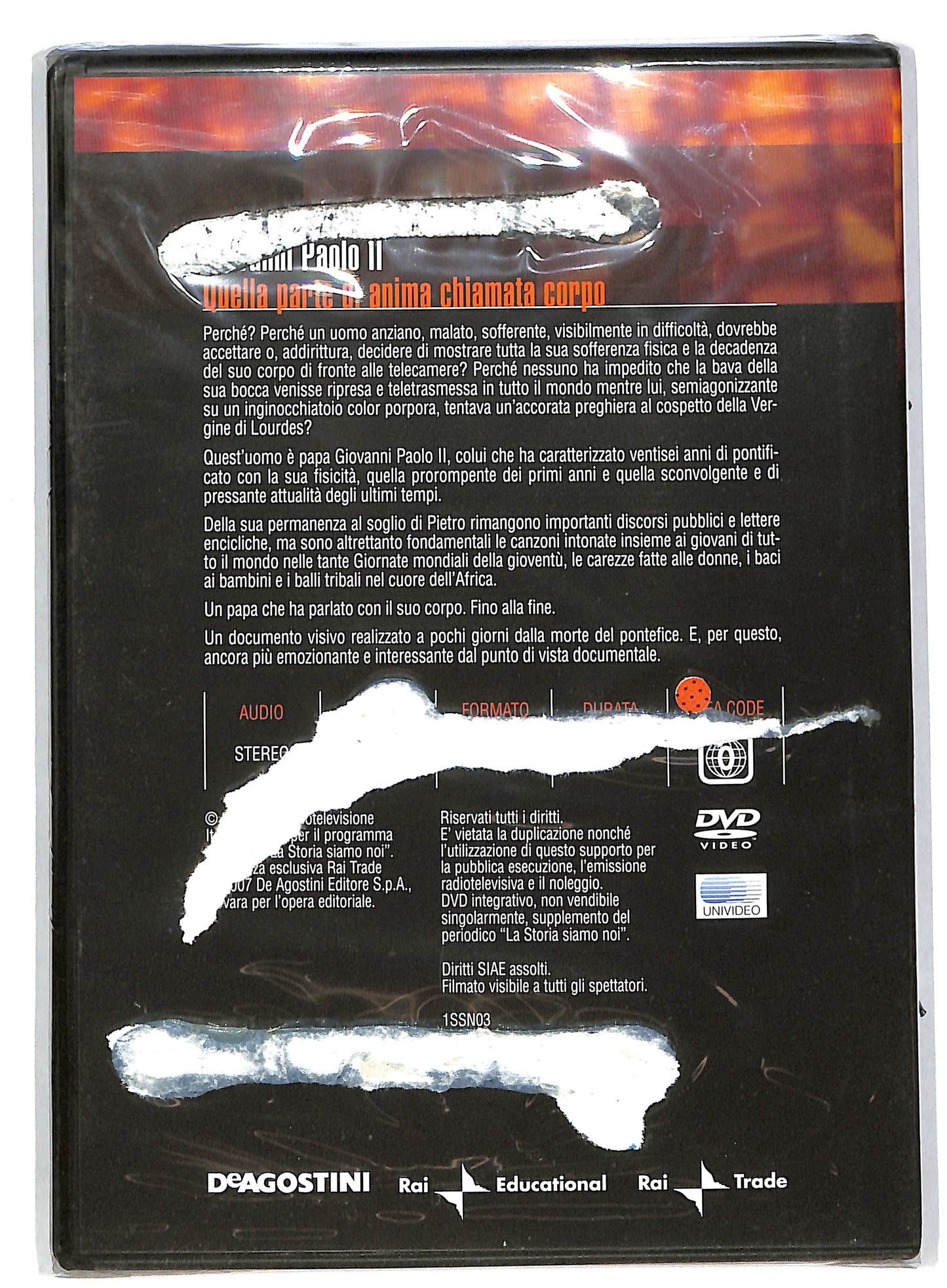 EBOND Giovanni paolo 2 quella parte di anima EDITORIALE DVD DB583905
