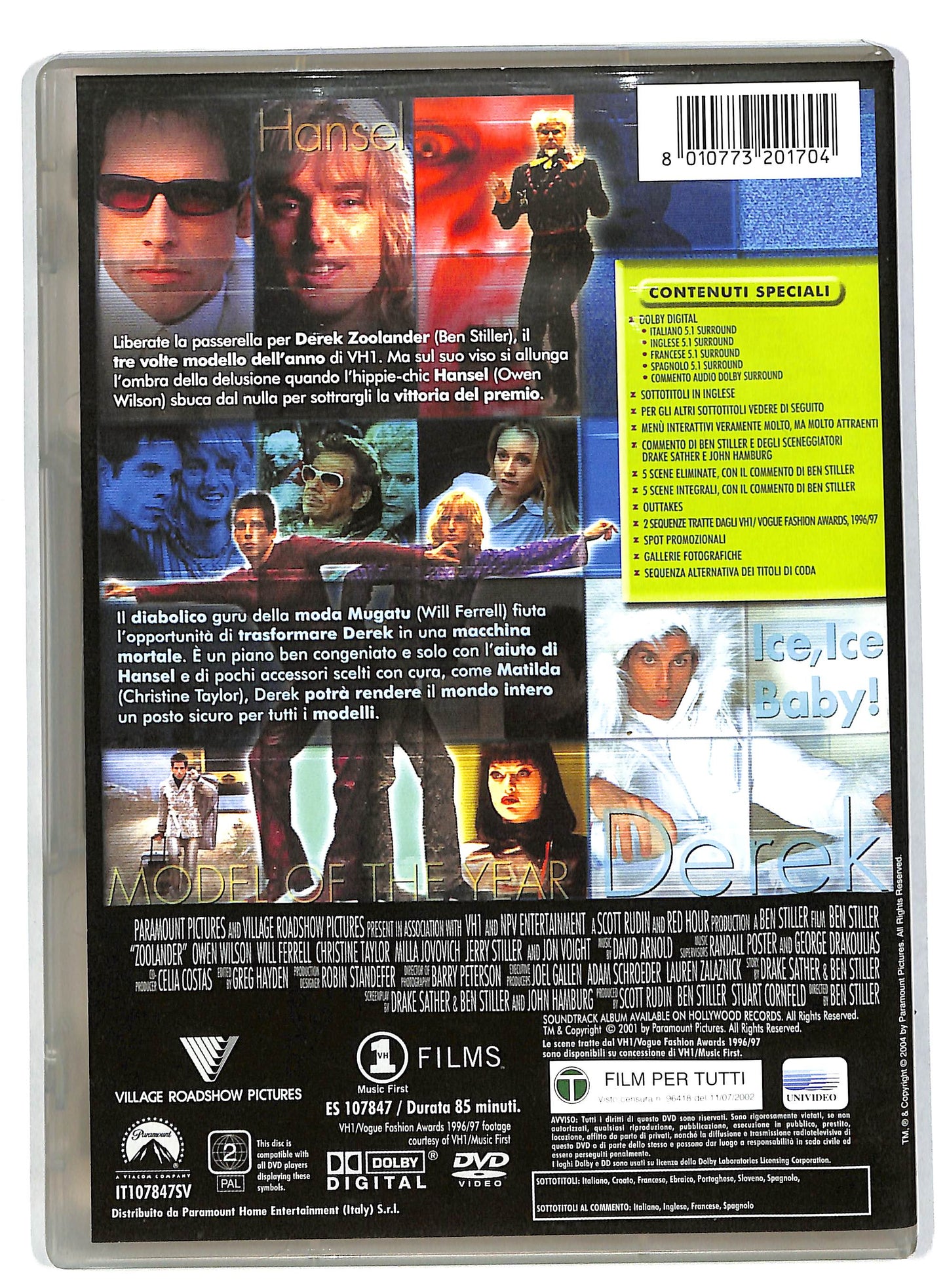 EBOND Zoolander DVD DB583906