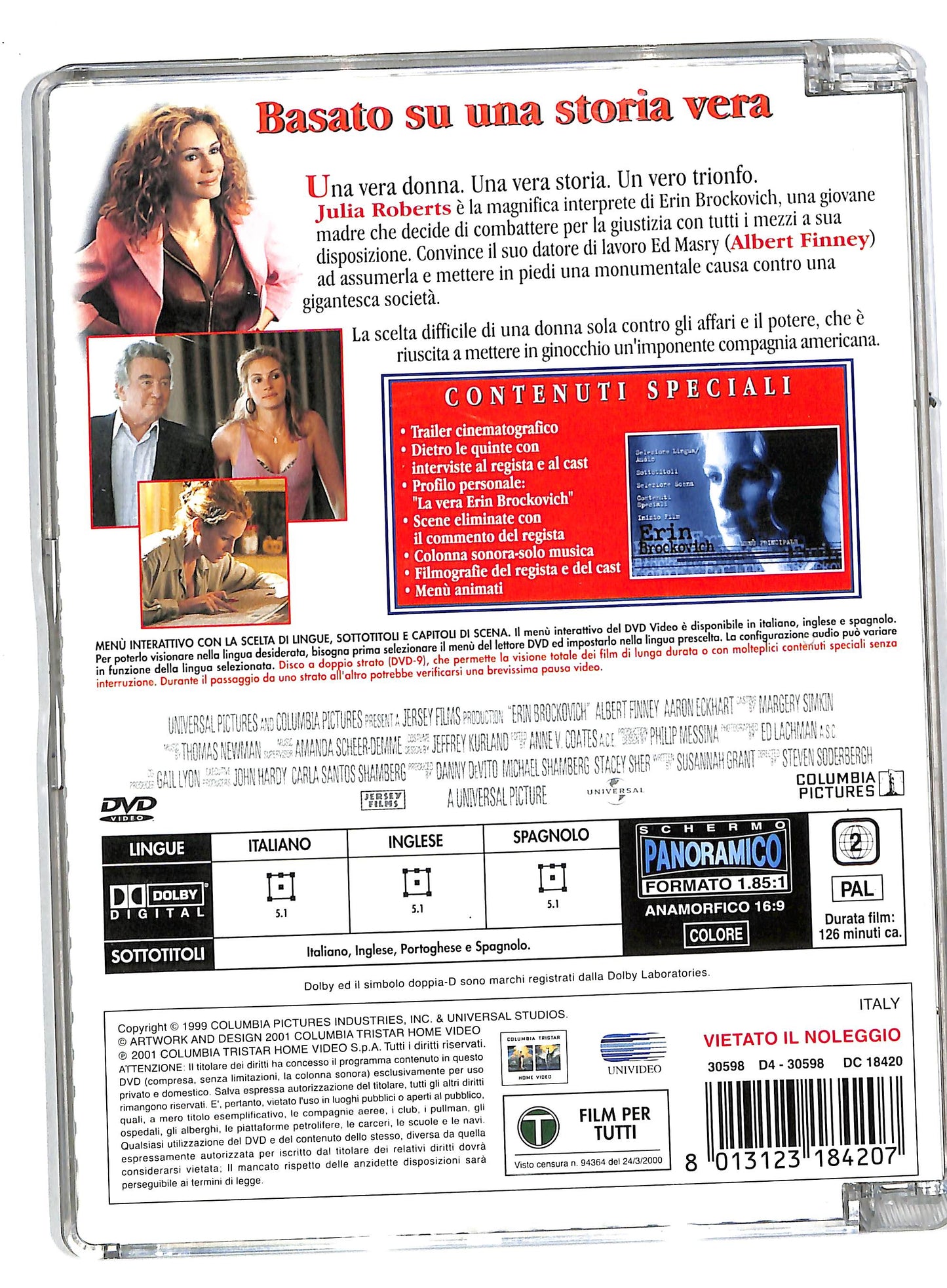 EBOND Erin Brockovich - Forte Come La Verita SJB DVD DB583961
