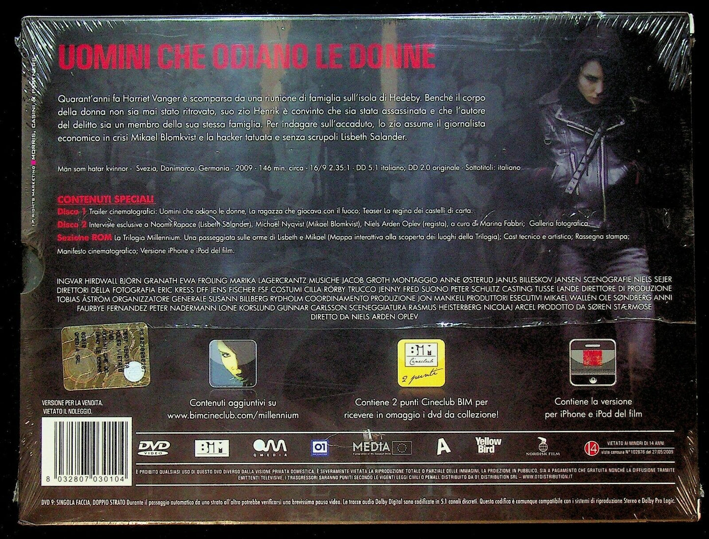 EBOND Uomini Che Odiano Le Donne DVD Special Edition DS008013