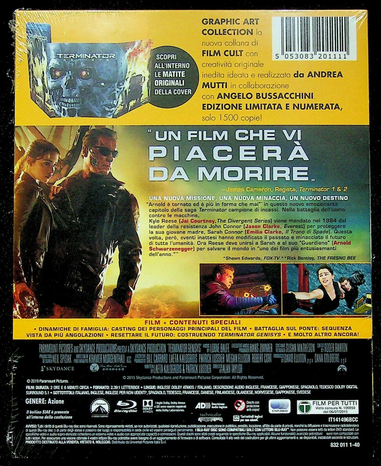 EBOND Terminator: Genisys (graphic Art Collection) BLURAY DS008023