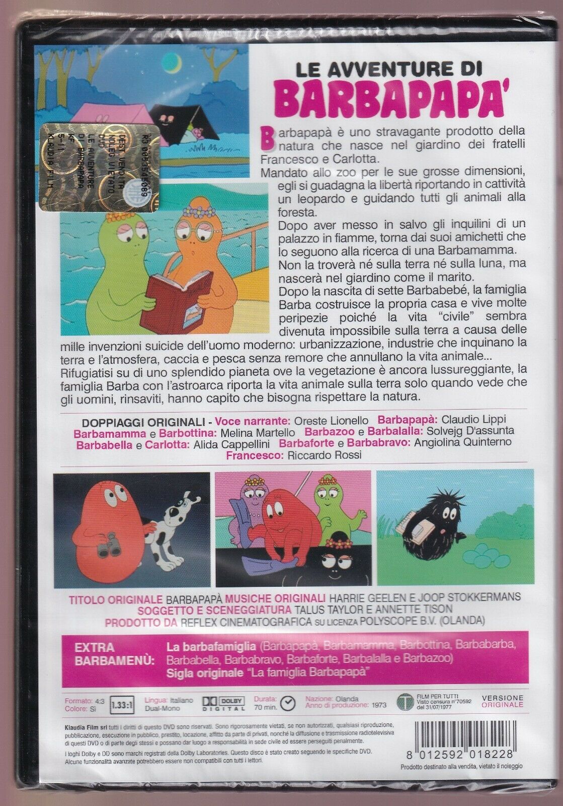 EBOND Le Avventure Di Barbapapa Il Film DVD DS008053