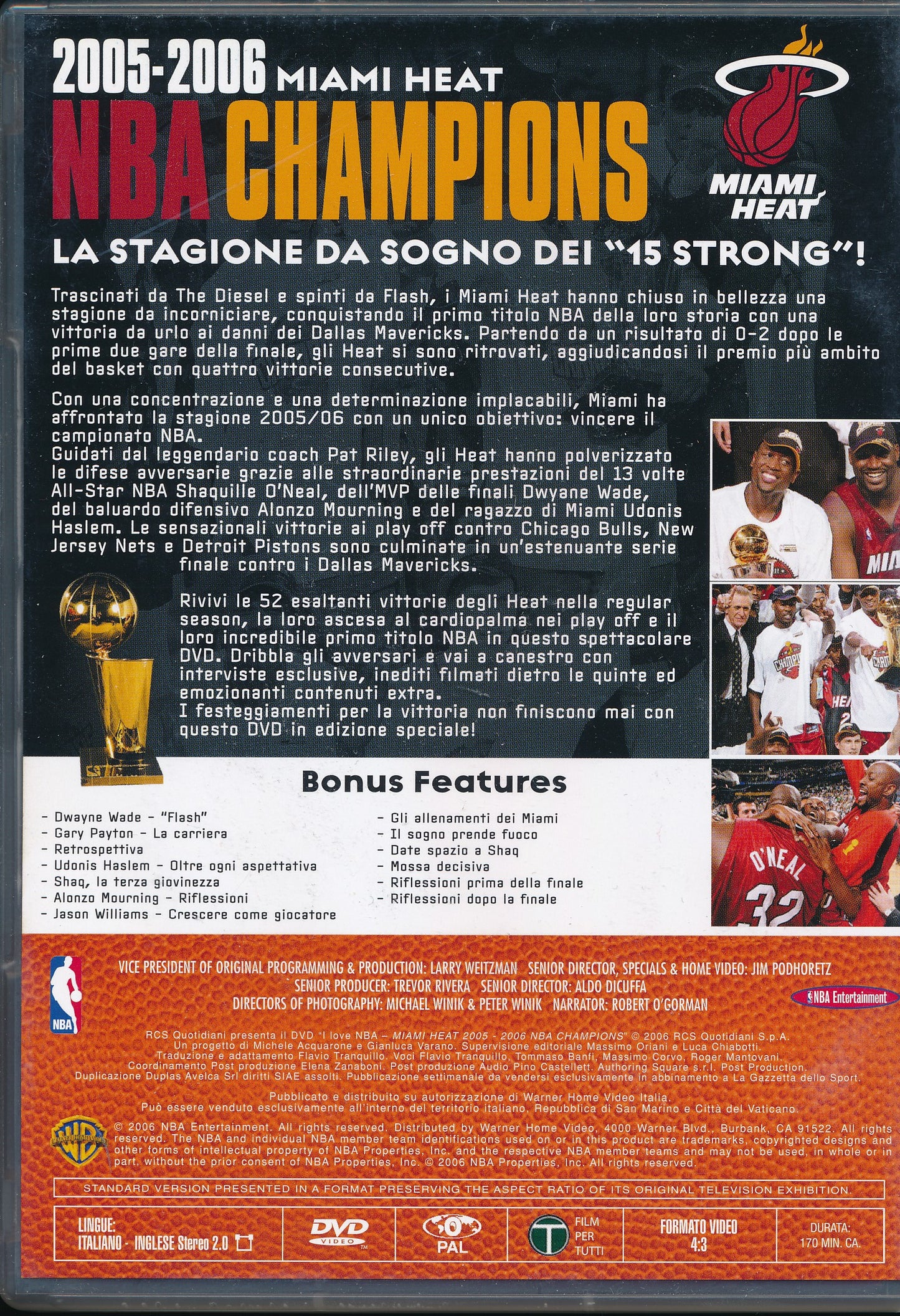 EBOND LOVE NBA - 2005-2006 NBA Champions [Editoriale La Gazzetta dello Sport]