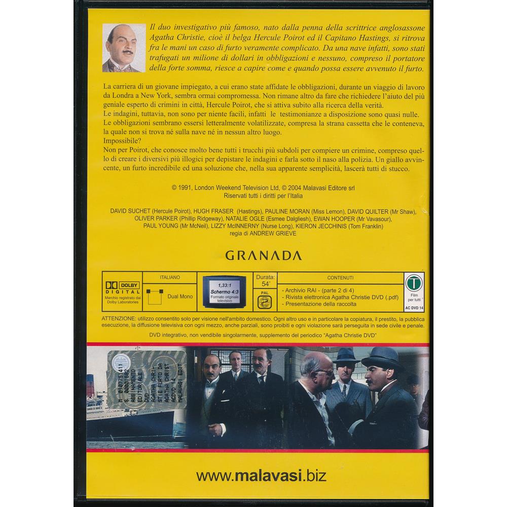 EBOND Il furto da un milione di dollari - Poirot - Agatha Christie