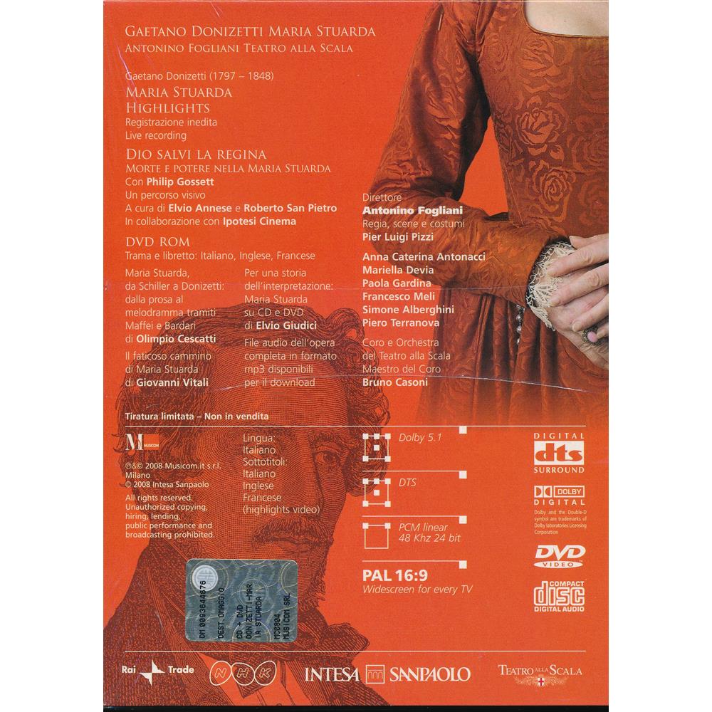 EBOND Gaetano Donizetti - Maria Stuarda - Antonino fogliani - Teatro alla Scala
