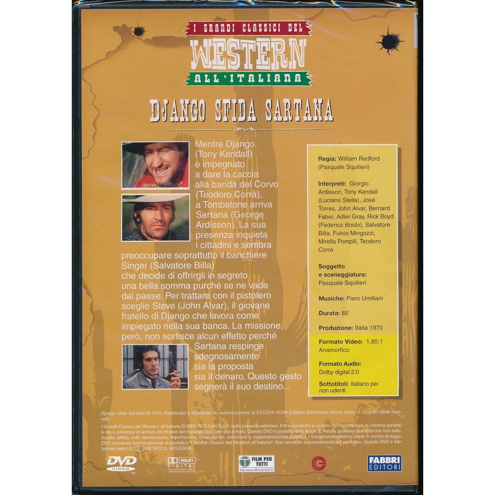 EBOND Django sfida Sartana - I grandi classici del Western all'italiana  - Editoriale Fabbri Editori