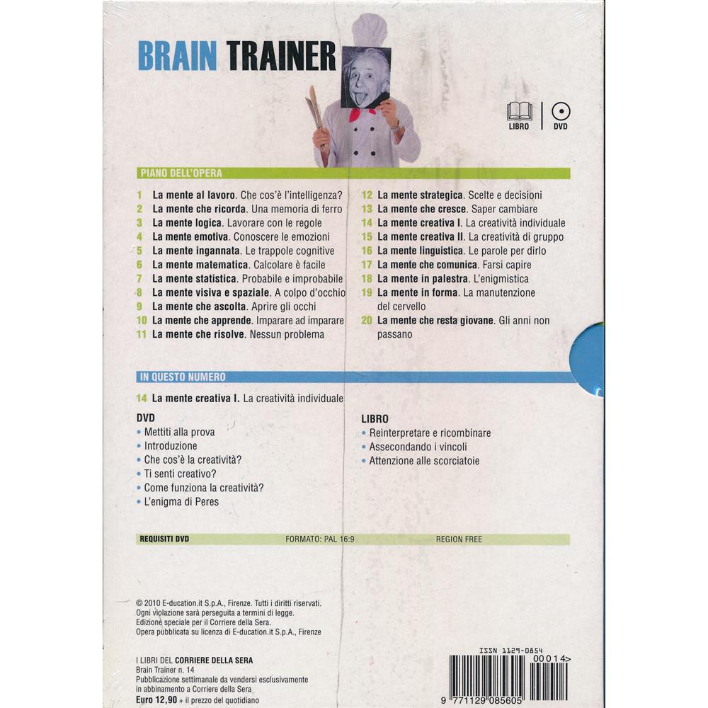 EBOND La mente creativa I - La creativita individuale - Brain Trainer - Focus+Libro - n.14 - Editoriale Corriere della Sera