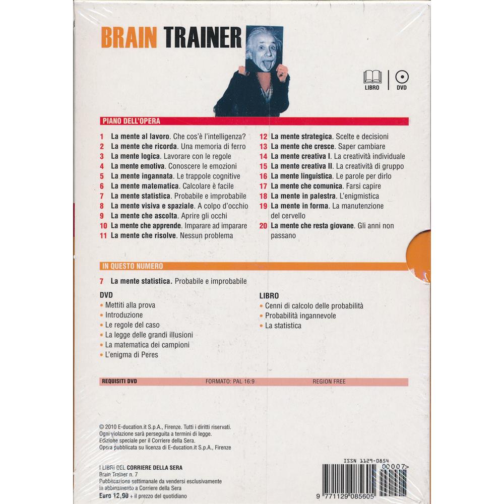 EBOND La mente statistica - Probabile e improbabile - Brain Trainer - Focus+Libro - n.7 - Editoriale Corriere della Sera