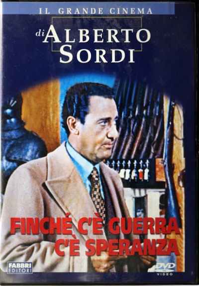 EBOND Finche c'e guerra c'e speranza - Il Grande Cinema di Alberto Sordi - Fabbri Editori DVD DL001286