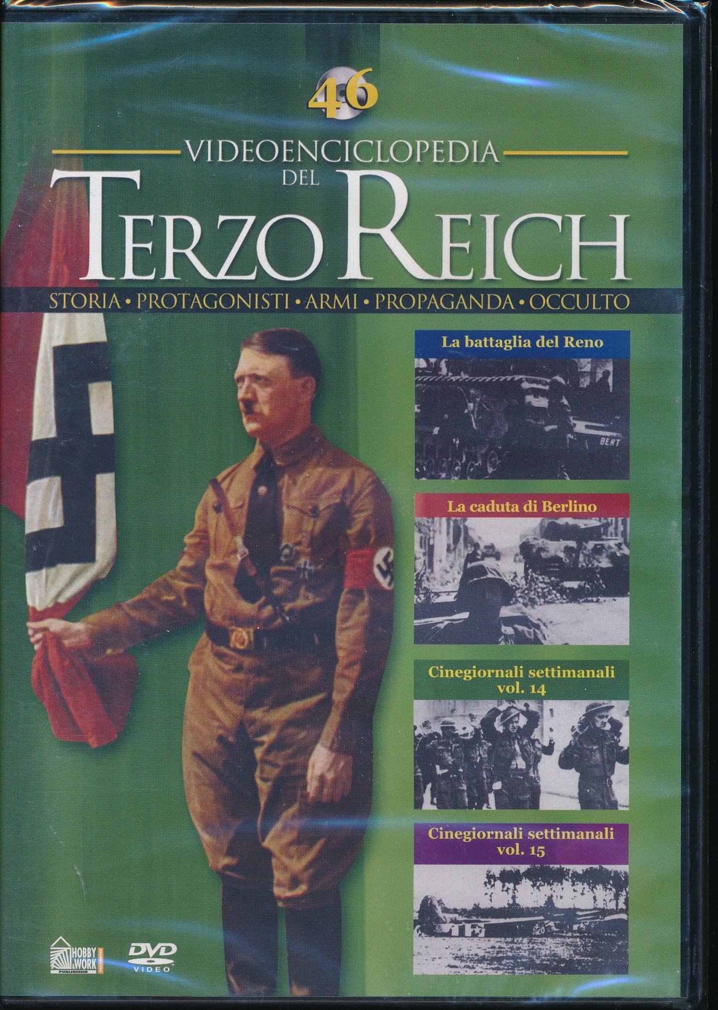 EBOND Videoenciclopedia Terzo Reich Vol.46 Battaglia Del Reno, Caduta Berlino, Cinegiornali