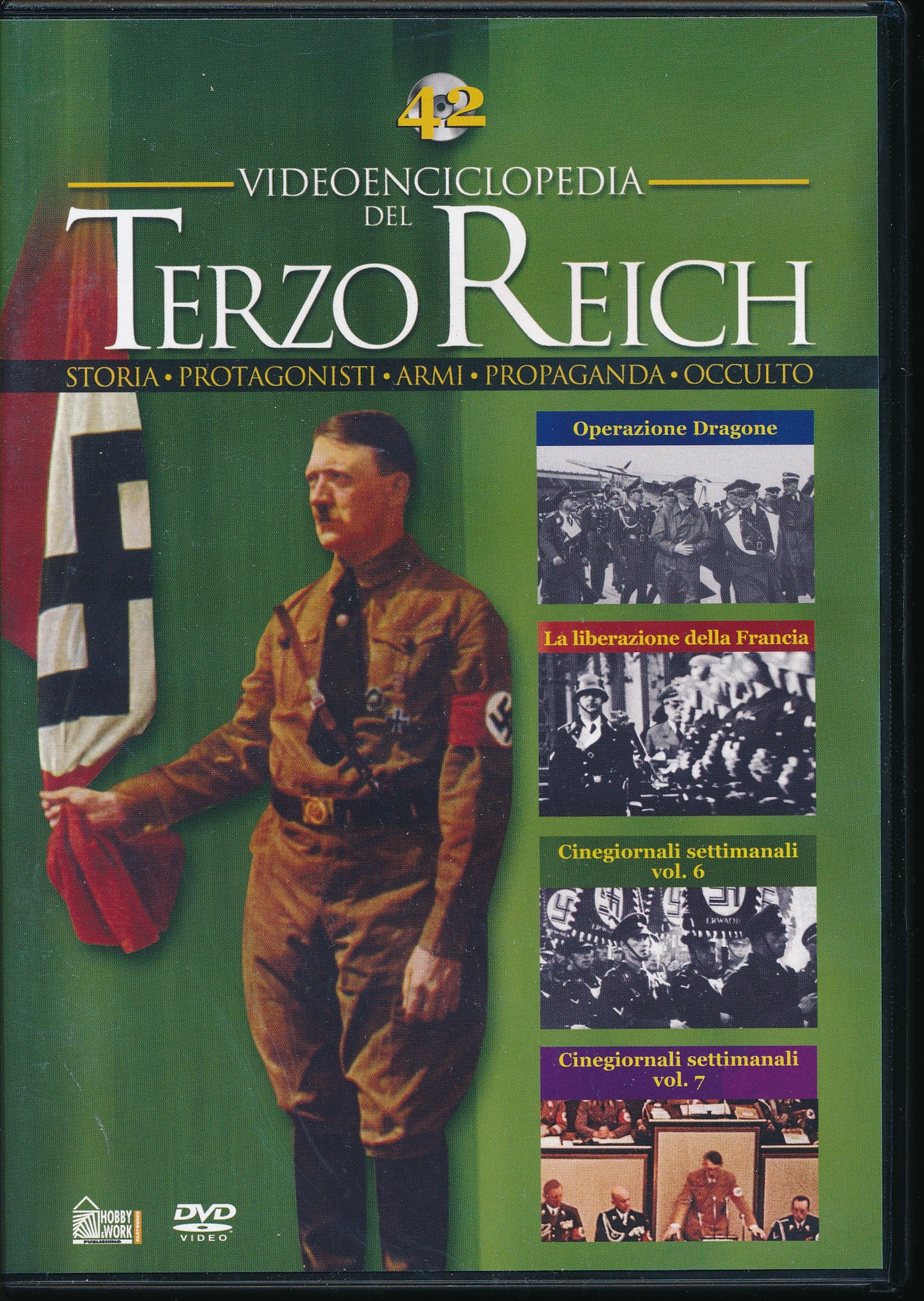 EBOND Videoenciclopedia Terzo Reich Vol.42 Dragone,Francia, Cinegiornali