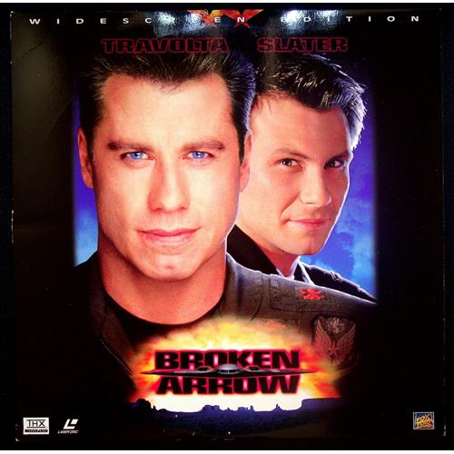 EBOND Broken Arrow (1996) Laser Disc Widescreen Edition Ntsc