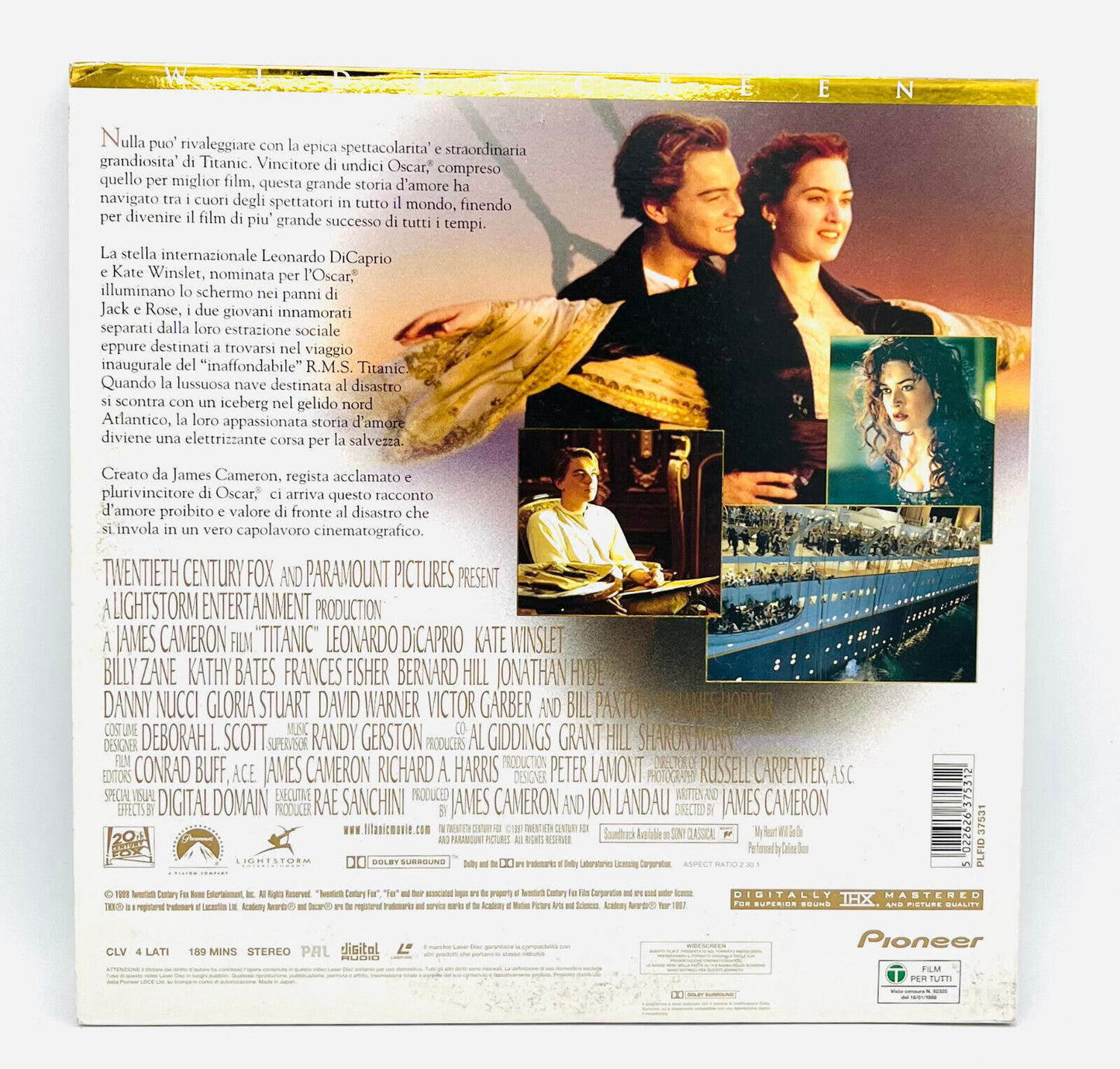 EBOND Titanic - Laser Disc Pal