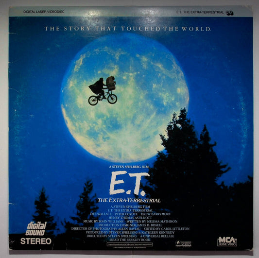 EBOND E.t. The Extra-terrestrial - Uk Laser Disc Ntsc