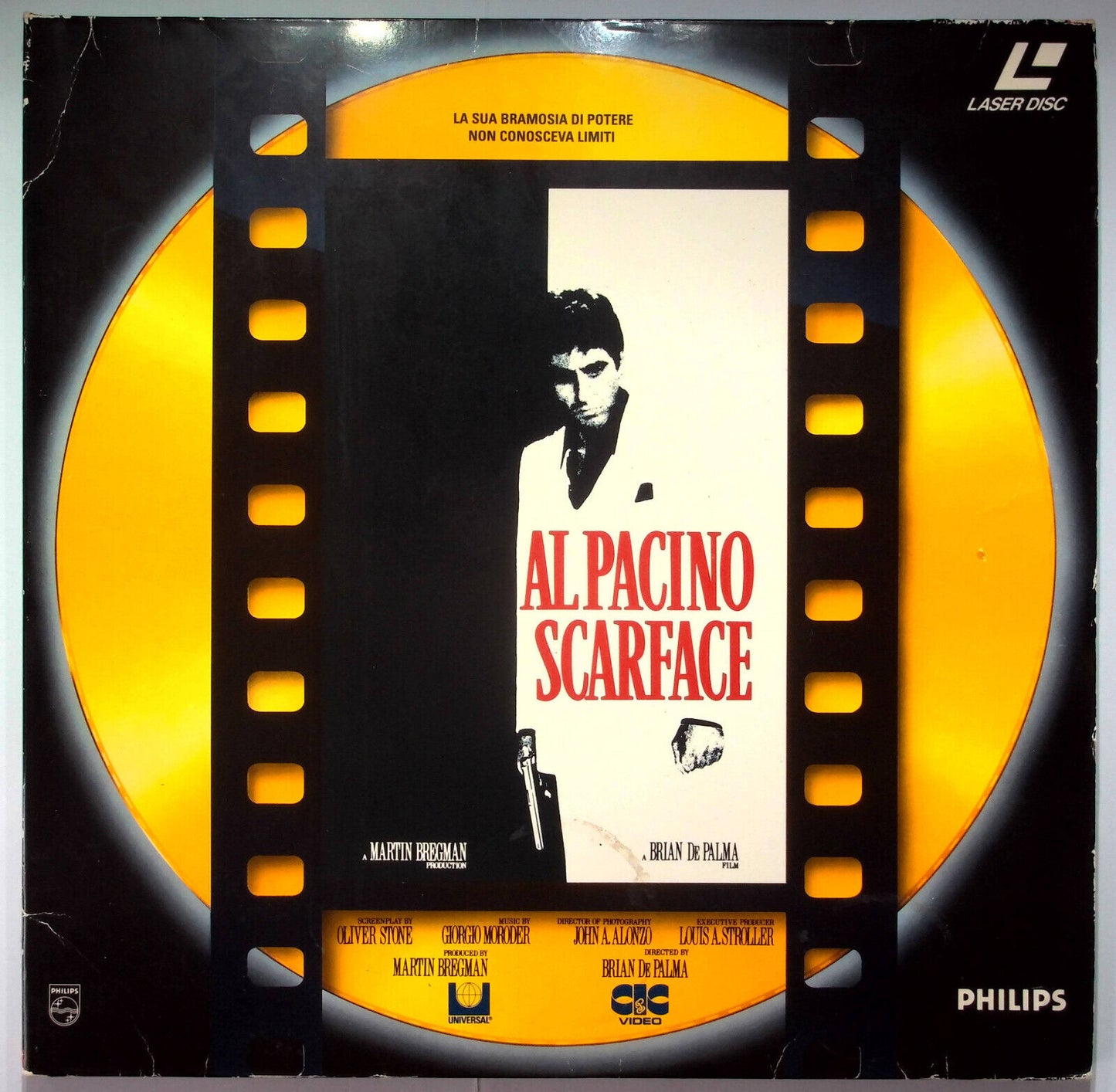 EBOND Al Pacino Scarface - 2 Dischi - Laser Disc Pal