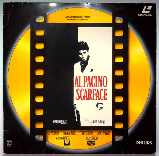 EBOND Al Pacino Scarface - 2 Dischi - Laser Disc Pal