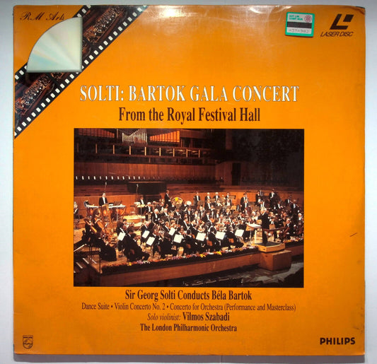EBOND Solti: Bartok Gala Concert - From The Royal Festival Hall - Laser Disc Pal