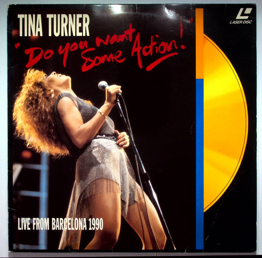 EBOND Tina Turner - Do You Want Some Action- Live Barcelona 1990  Laser Disc Pal