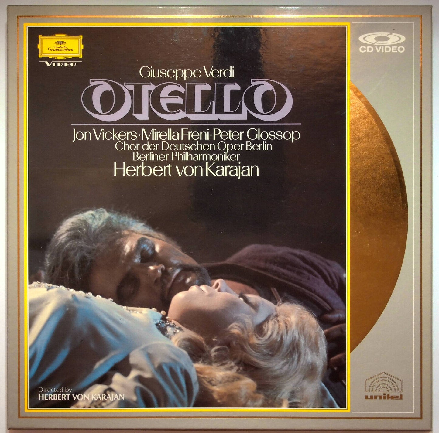 EBOND Giuseppe Verdi Otello  Dramma Lirico In 4 Atti - Laser Disc CD Video Pal