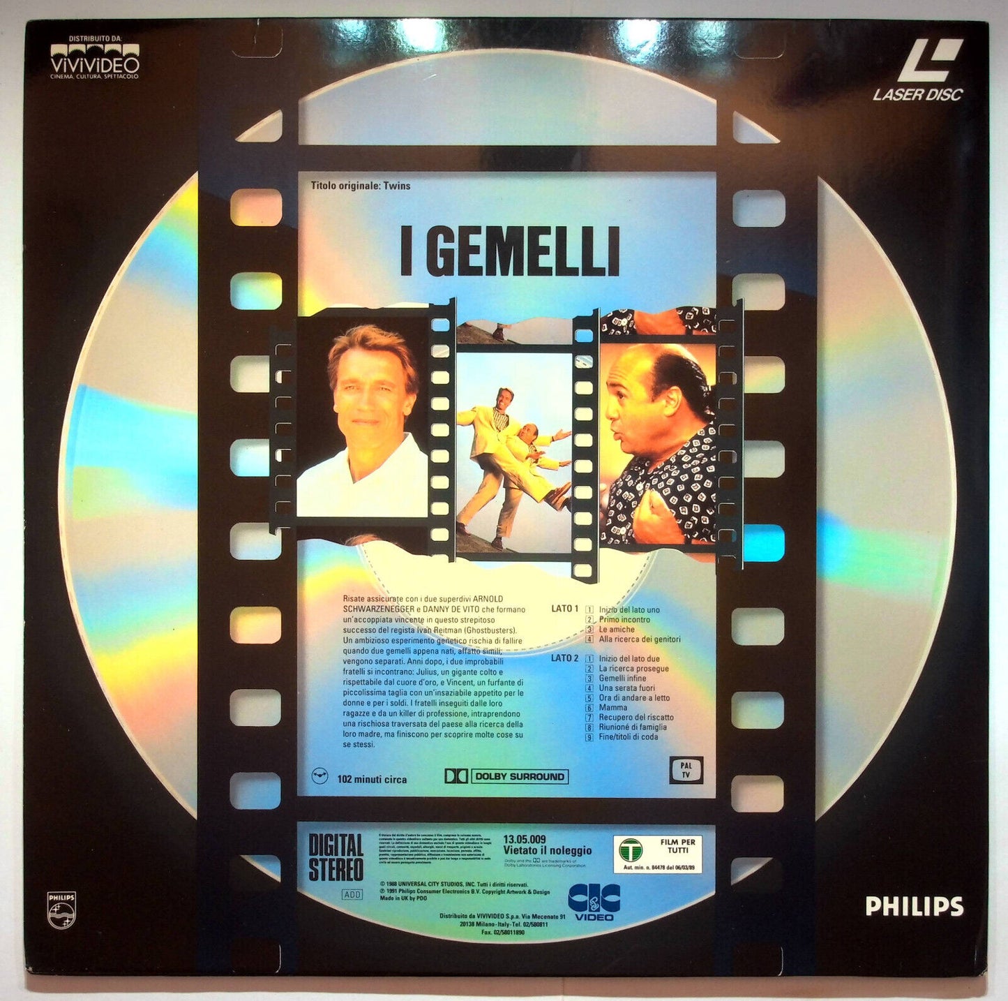 EBOND I Gemelli - Laser Disc Pal