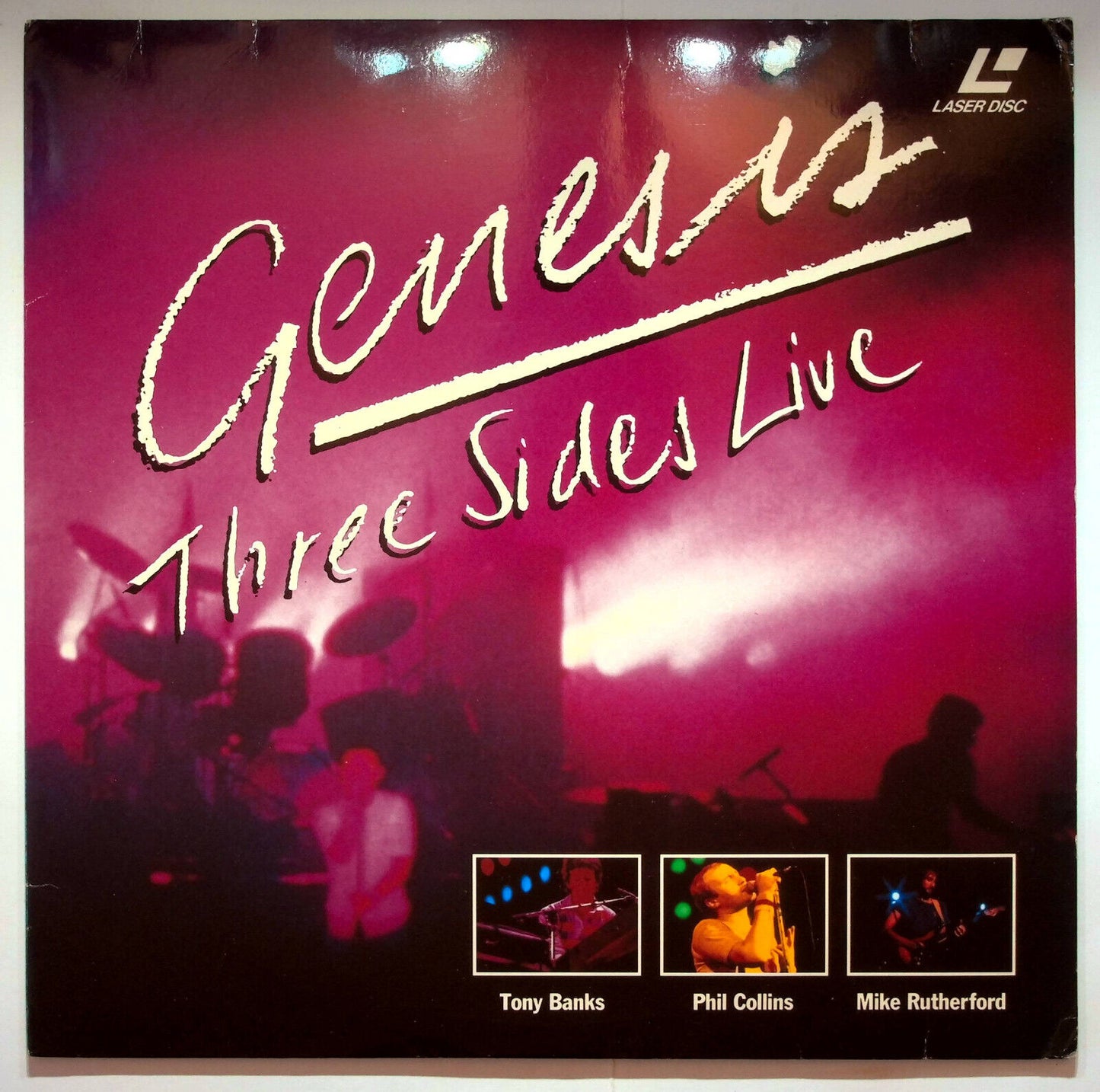 EBOND Genesis Three Sides Live - Laser Disc Pal