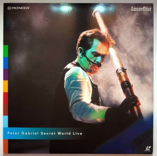EBOND Peter Gabriel - Secret World Live - Laser Disc Pal
