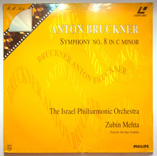 EBOND Anton Bruckner - Symphony No. 8 In C Minor  1824 - 1896 - Laser Disc Pal
